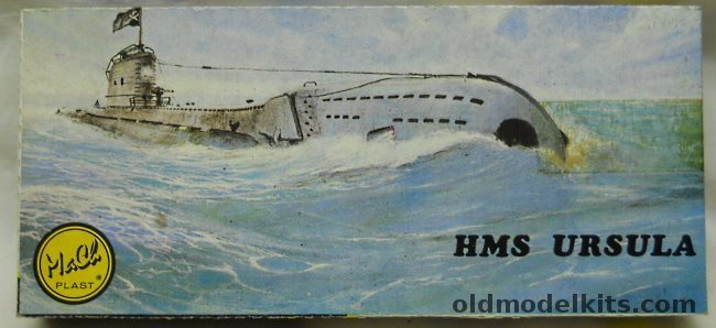 Mach 1/400 HMS Undine or Ursula (U-Class) Submarine, 01 plastic model kit